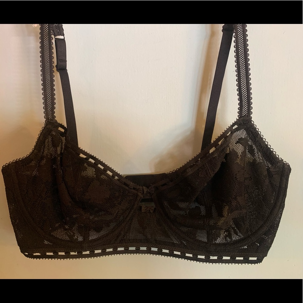 Heidi Klum balconette bra